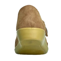 Chaussures Confort|LADY CONFORT Ballerines Confort Femme Marron Semelles Souples