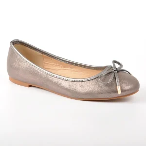 Ballerines|VICE VERSA Ballerines Femme Bronze Avec Noeud