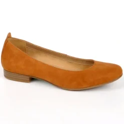 Ballerines|TIPO ALTO Ballerines Femme Camel Cuir