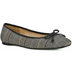 Ballerines|VICE VERSA Ballerines Femme Imprime Prince De Galles