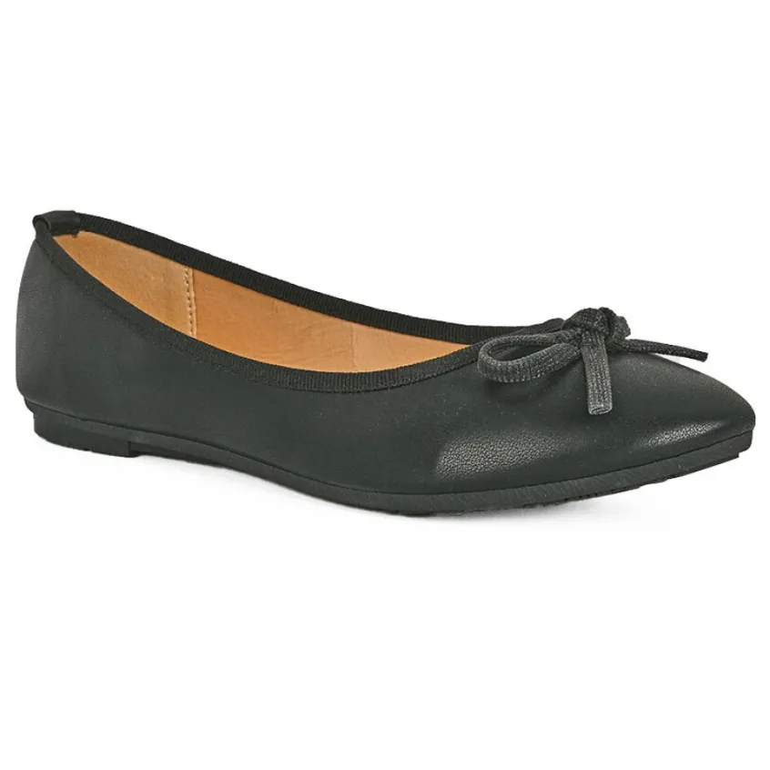 Ballerines|VICE VERSA Ballerines Femme Noir A Noeud