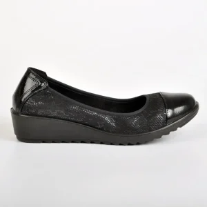 Chaussures Confort|SCALINA Ballerines Femme Noir Ultra-Leger Lady Confort