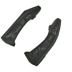 Ballerines|VICE VERSA Ballerines Souples Femme Noir A Tresse