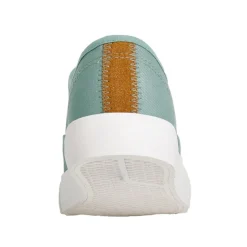 Baskets, Sneakers|STREET LIFE Baskets / Tennis En Toile Vert Lacets Elastiques