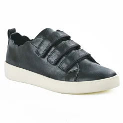 Baskets, Sneakers|STREET LIFE Baskets A Scratchs Femme Noir