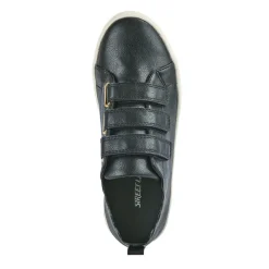 Baskets, Sneakers|STREET LIFE Baskets A Scratchs Femme Noir