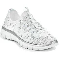 Baskets, Sneakers|STREET LIFE Baskets Avec Lacets Elastiques Femme Blanc Chine