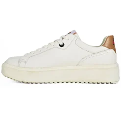 Baskets, Sneakers|ELLESSE Baskets Basses Femme Blanc Semelle Crantee