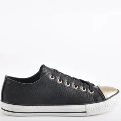 Baskets, Sneakers|GIRL TIME Baskets Bicolores Noir