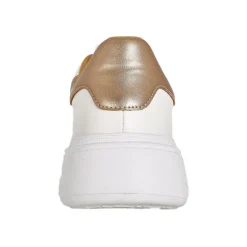 Baskets, Sneakers|STREET LIFE Baskets Compensees Femme Blanc Ivoire