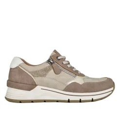 Chaussures Confort|RELIFE Baskets Compensees Femme Beige