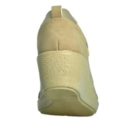 Chaussures Confort|LADY CONFORT Baskets Confort Femme Beige