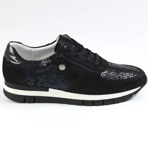 Chaussures Confort|SCALINA Baskets Confort Femme Bleu Marine