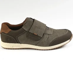 Baskets, Sneakers|RELIFE Baskets Confort Homme Kaki A Scratch