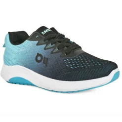 Baskets, Sneakers|GAMSTAR Baskets De Sport Femme Bleu Et Noir