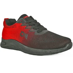 Baskets, Sneakers|GAMSTAR Baskets De Sport Homme Rouge Et Noir