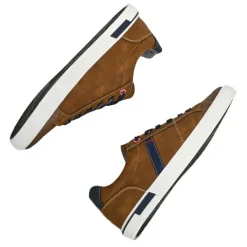 Baskets, Sneakers|STREET LIFE Baskets De Ville Homme Marron