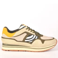 Baskets, Sneakers|GIRL TIME Baskets Femme Beige