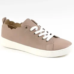 Baskets, Sneakers|STREET LIFE Baskets Femme Beige A Bord Croque