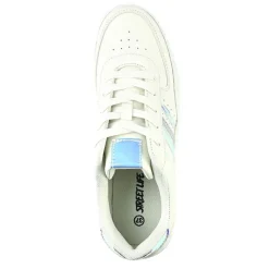 Baskets, Sneakers|STREET LIFE Baskets Femme Blanc Details Holographiques