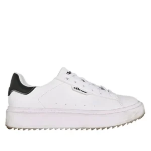 Baskets, Sneakers|ELLESSE Baskets Femme Blanc Semelle Crantee