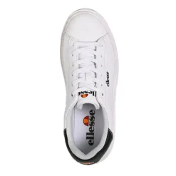 Baskets, Sneakers|ELLESSE Baskets Femme Blanc Semelle Crantee