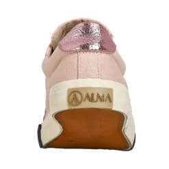 Baskets, Sneakers|ALMA Baskets Femme Coton Recycle Rose