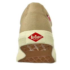Baskets, Sneakers|LEE COOPER Baskets Femme En Toile Beige