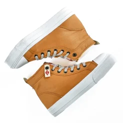 Baskets, Sneakers|LEE COOPER Baskets Femme En Toile Camel