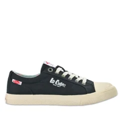 Baskets, Sneakers|LEE COOPER Baskets Femme En Toile Noire
