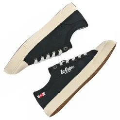 Baskets, Sneakers|LEE COOPER Baskets Femme En Toile Noire