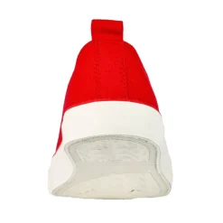 Baskets, Sneakers|STREET LIFE Baskets Femme En Toile Rouge