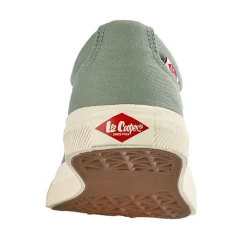 Baskets, Sneakers|LEE COOPER Baskets Femme En Toile Verte