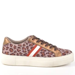 Baskets, Sneakers|SKILLS Baskets Femme Leopard
