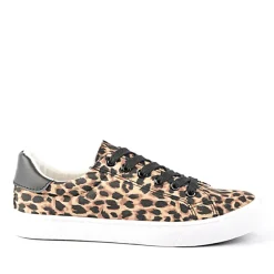 Baskets, Sneakers|ADEIA Baskets Femme Leopard