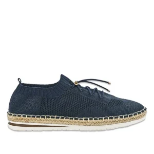 Baskets, Sneakers|STREET LIFE Baskets Femme Maille Bleu Marine Lacets Elastiques