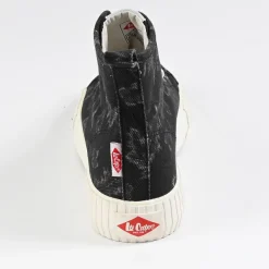 Baskets, Sneakers|LEE COOPER Baskets Femme Noir Imprime Fleuri