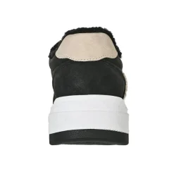 Baskets, Sneakers|STREET LIFE Baskets Femme Noir Motif Leopard