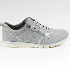 Chaussures Confort|RELIFE Baskets Femme Gris