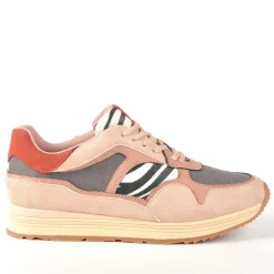 Baskets, Sneakers|GIRL TIME Baskets Femme Rose