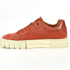 Baskets, Sneakers|STREET LIFE Baskets Femme Rouge Brique