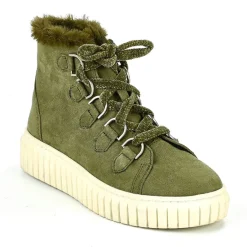 Baskets, Sneakers|STREET LIFE Baskets Femme Kaki