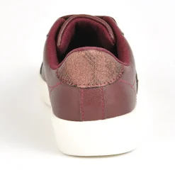Baskets, Sneakers|STREET LIFE Baskets Femme Bordeaux