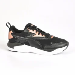 Baskets, Sneakers|PUMA Baskets Femme X-Ray Lite Noir Et Rose