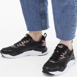 Baskets, Sneakers|PUMA Baskets Femme X-Ray Lite Noir Et Rose