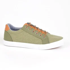 Baskets, Sneakers|STREET LIFE Baskets Homme Bi-Matieres Vert