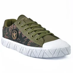 Baskets, Sneakers|CHEVIGNON Baskets Homme Kaki