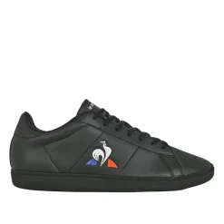 Baskets, Sneakers|LE COQ SPORTIF Baskets Homme En Cuir Noir Courtset