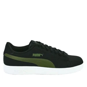 Baskets, Sneakers|PUMA Baskets Homme Noir Smash V2 Buck