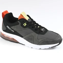 Baskets, Sneakers|STREET LIFE Baskets Homme Gris